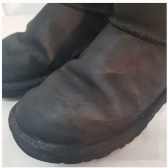 UGG Classic II Mini boots black sz 5 - Picture 4 of 5